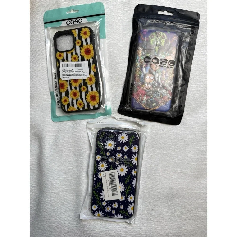Mixed Lot Of 11 Cell Phone Cases New And Preowned